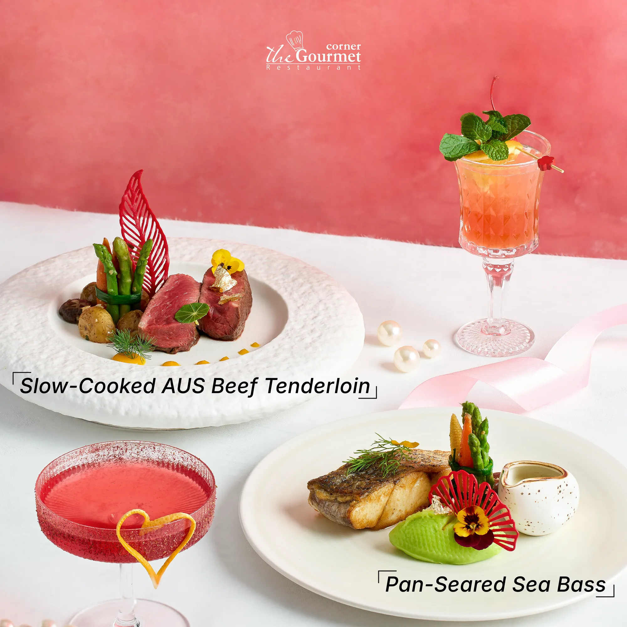 valentine set menu 2026 the gourmet corner